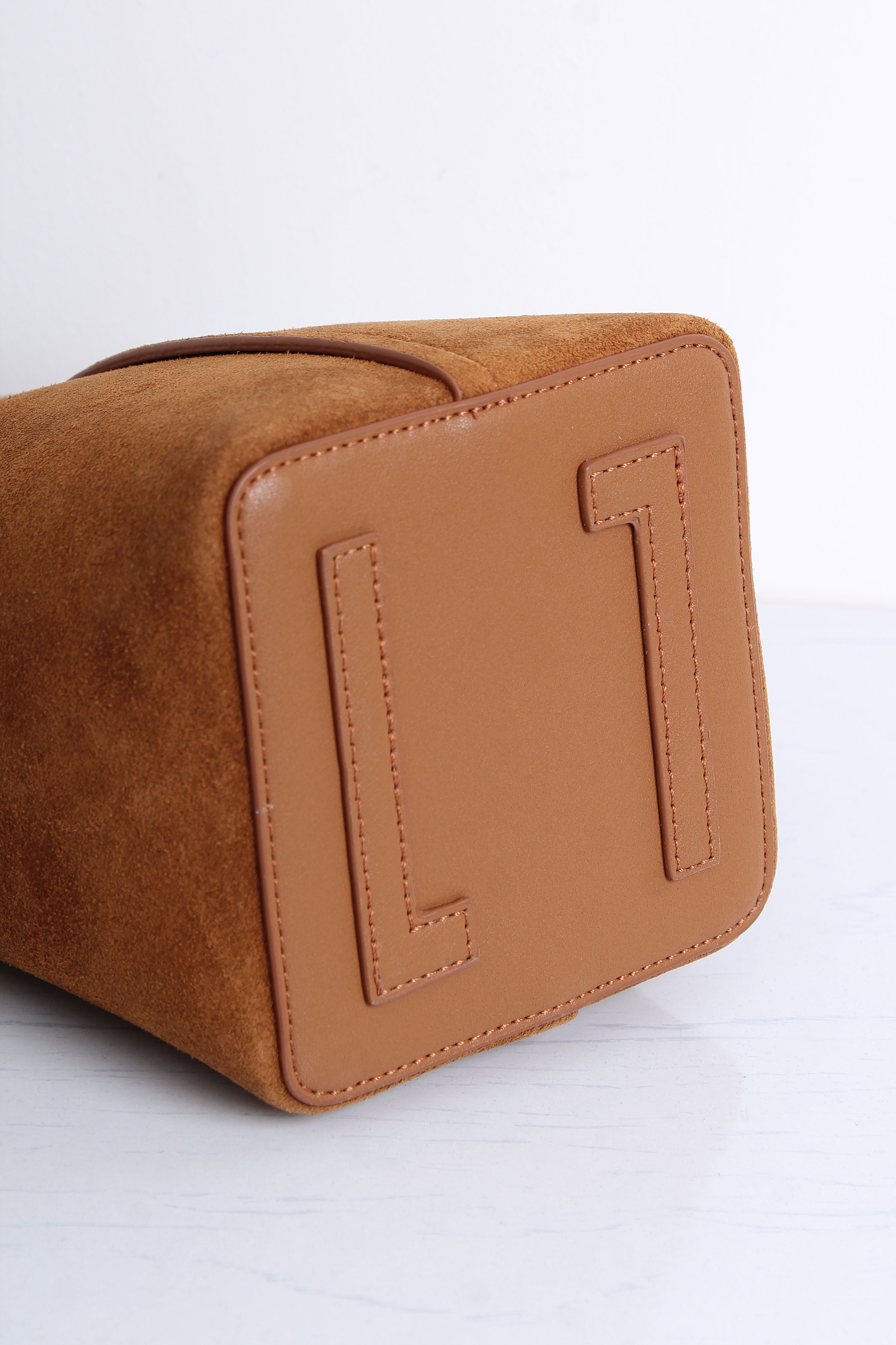 Suede Bucket Bag
