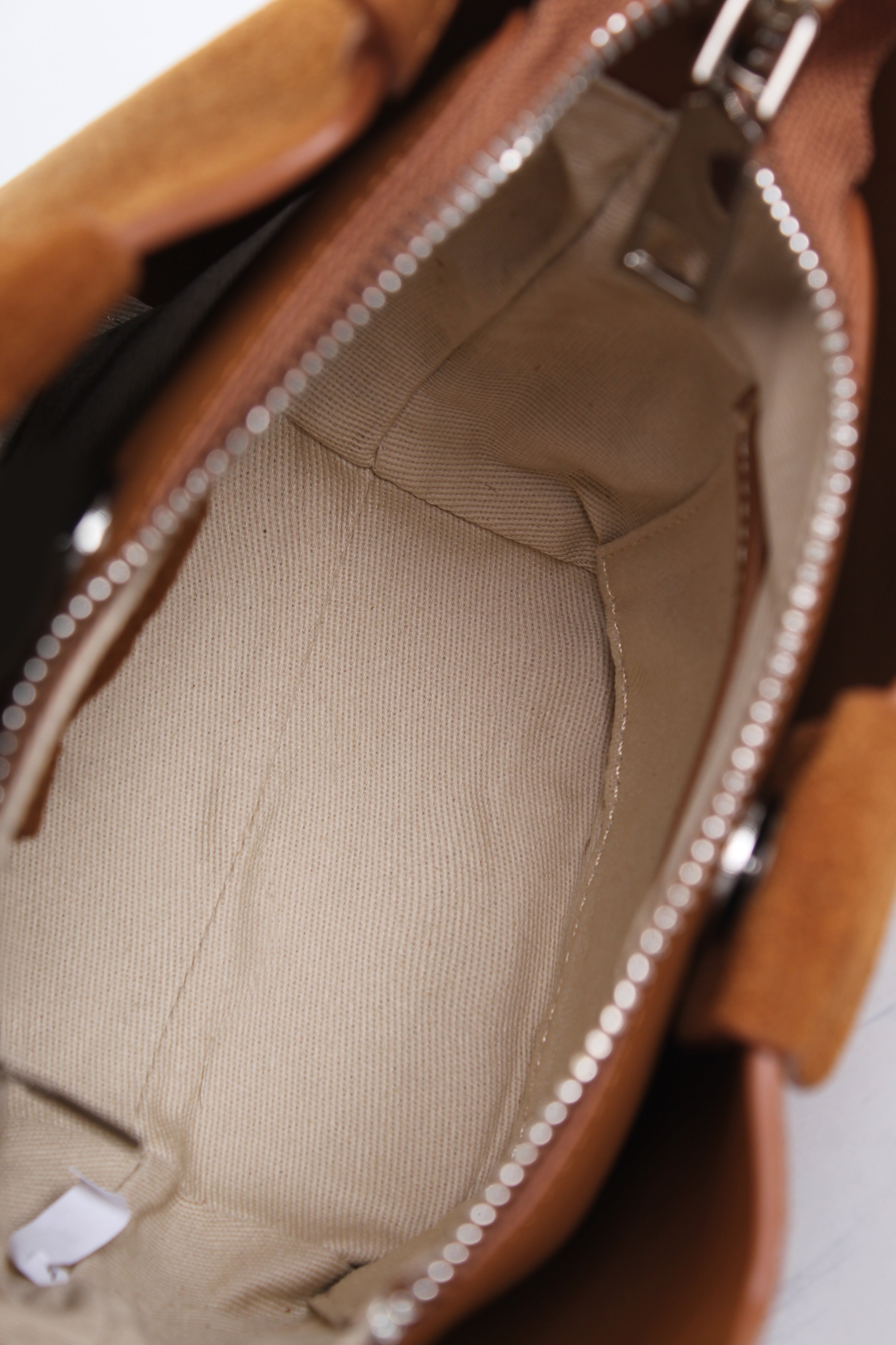 Suede Bucket Bag