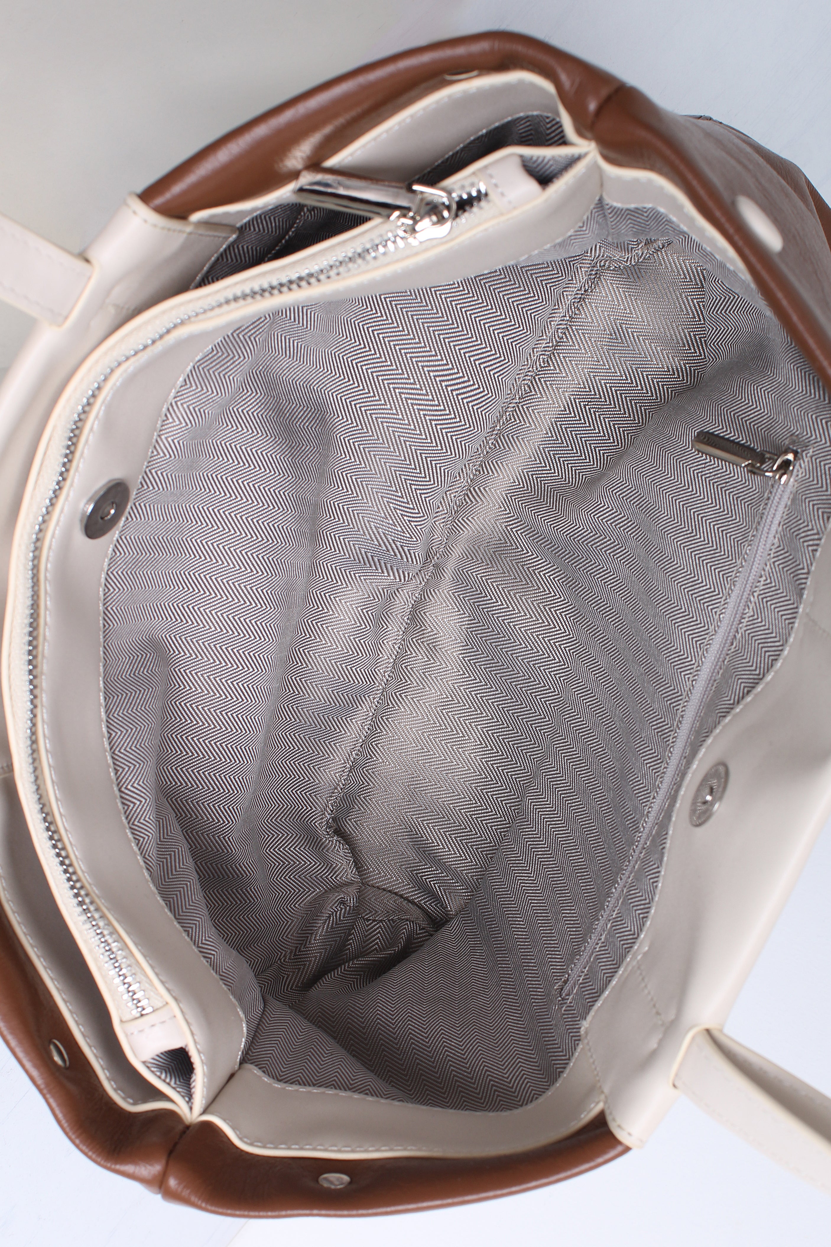 Brown Shoulder Tote Bag