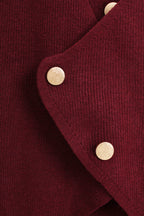 Knit Dress in Maroon