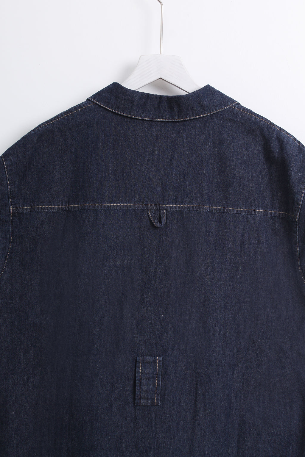 Denim Buttoned Dress (Size L)