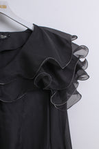 Sheer Blouse in Black
