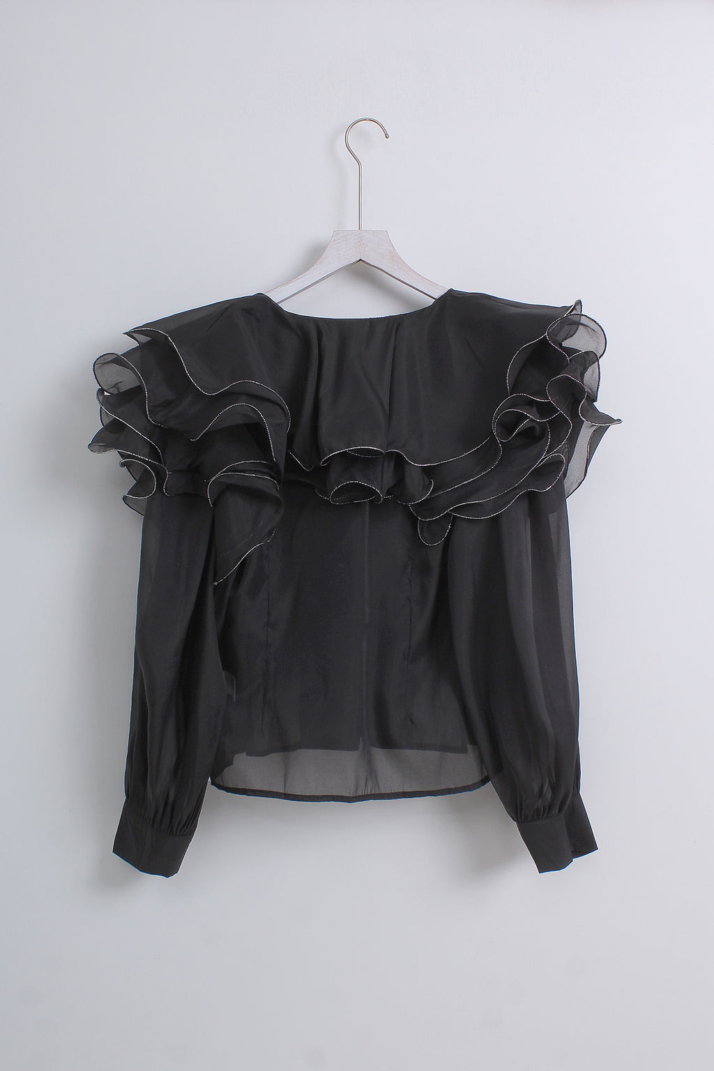 Sheer Blouse in Black