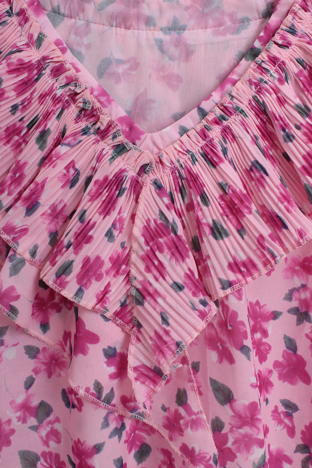 Pink Floral Blouse