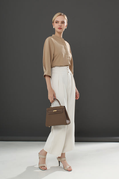 Cyan Suite Fabric Long Pants