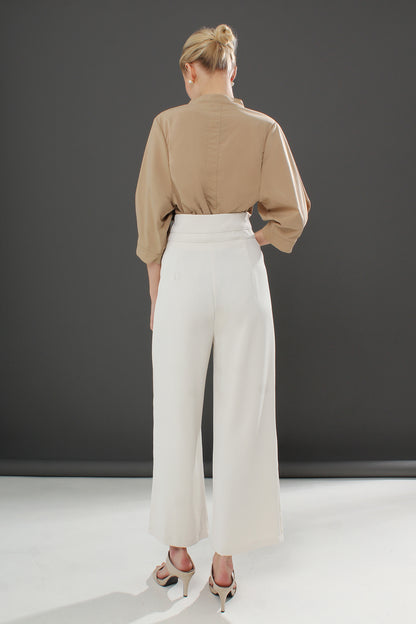 Cyan Suite Fabric Long Pants