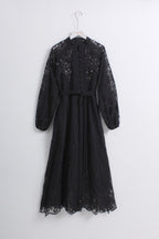Lace Dress in Black (L size)