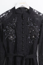 Lace Dress in Black (L size)