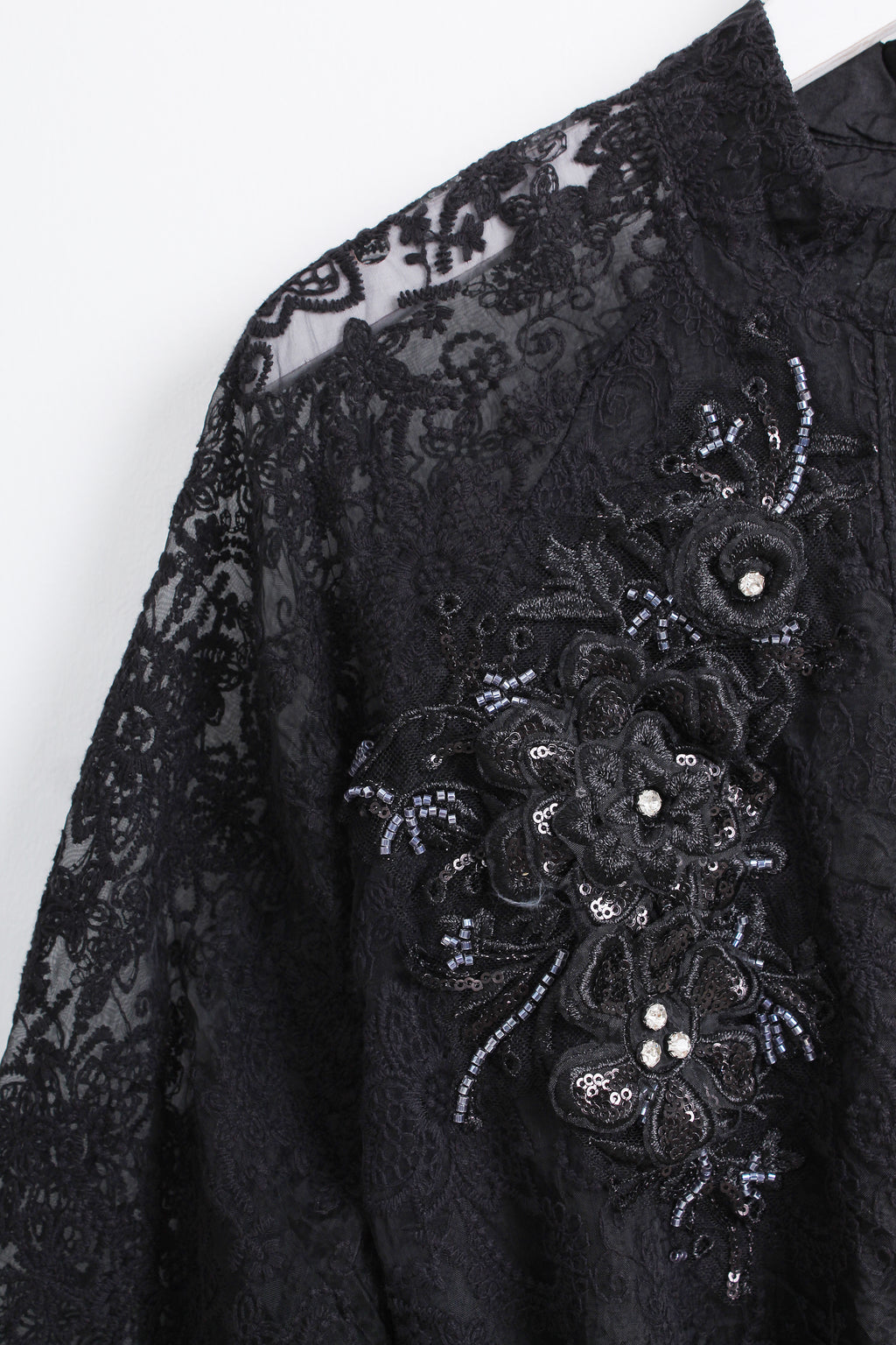 Lace Dress in Black (L size)