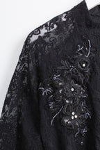 Lace Dress in Black (L size)
