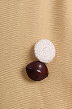 2 in 1 Blazer & Dress Set in White (L size)