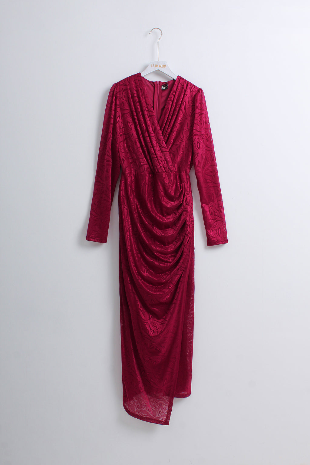 Wrap Dress in Red (Size XXL)