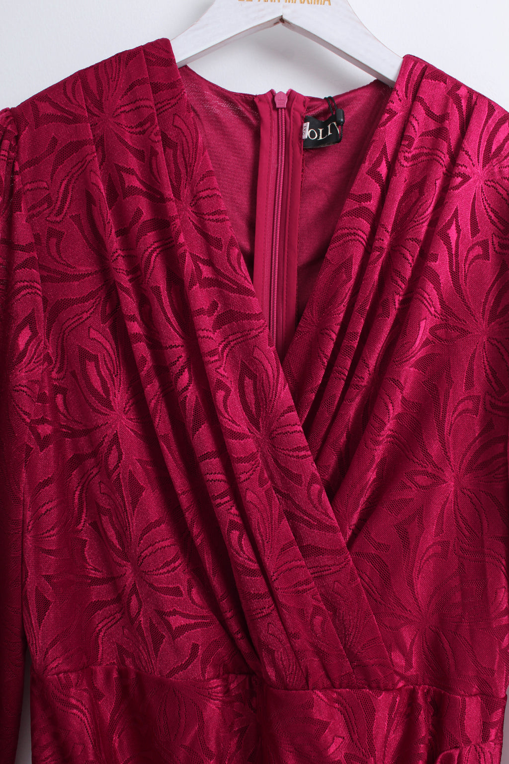 Wrap Dress in Red (Size XXL)