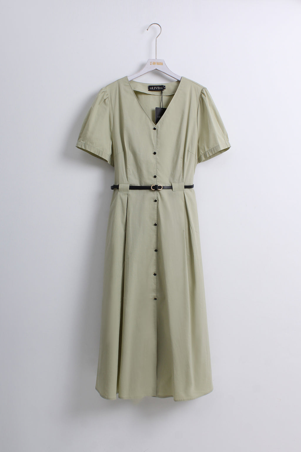 Lulu Dress in Green (XL size)