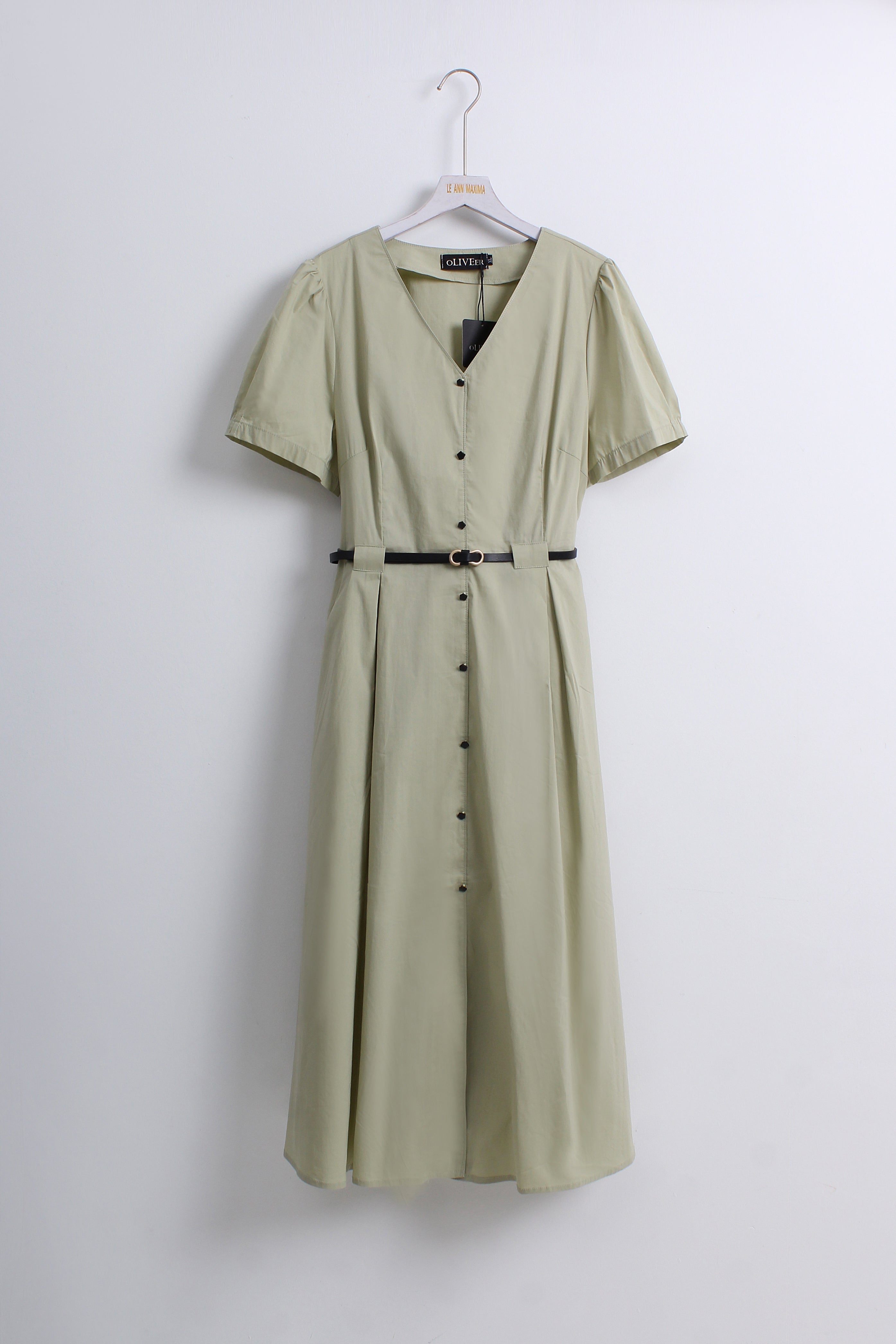 Lulu Dress in Green (XL size)