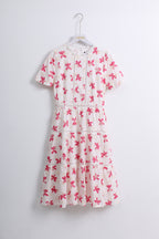 Floral Dress in Pink (S size)