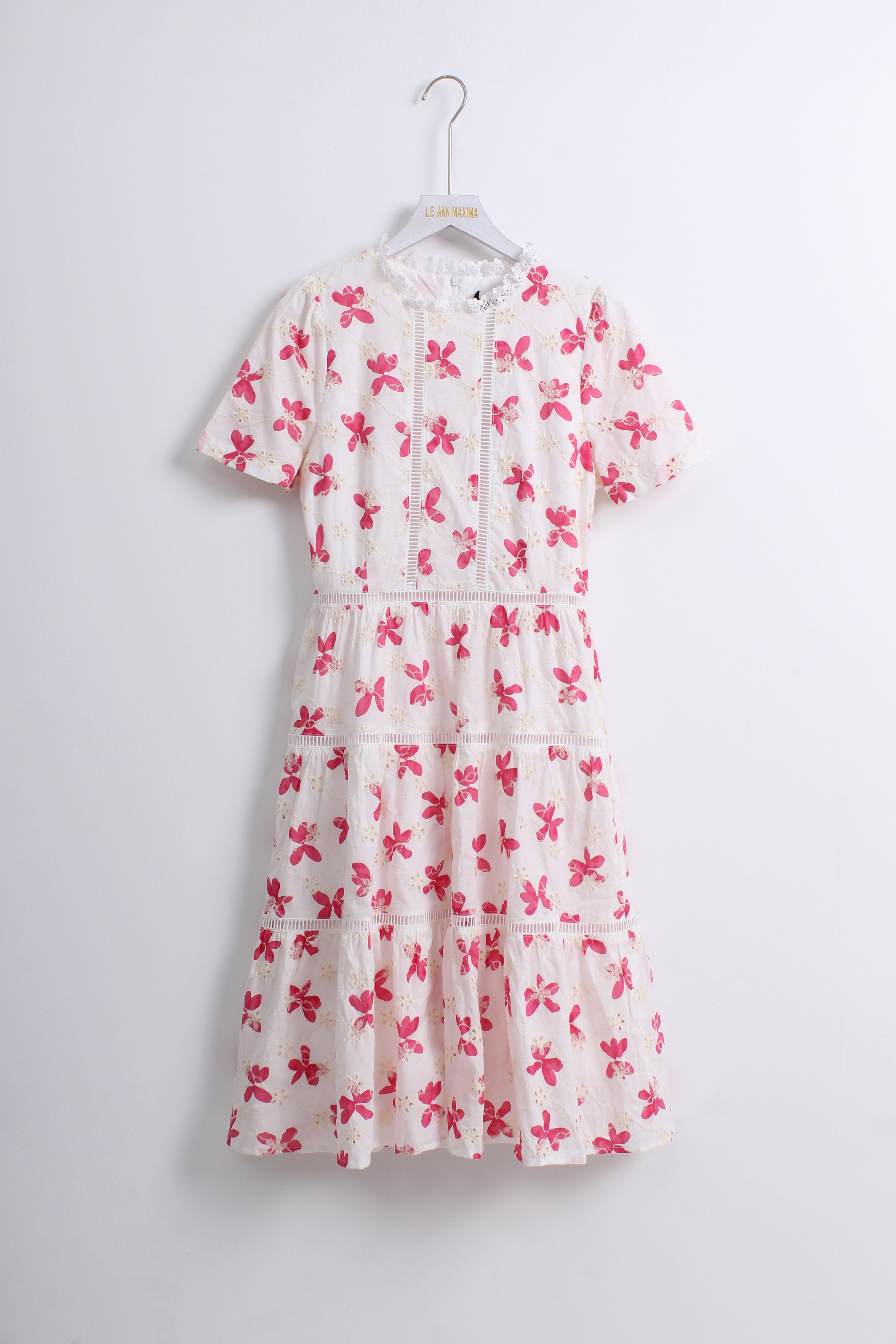 Floral Dress in Pink (S size)