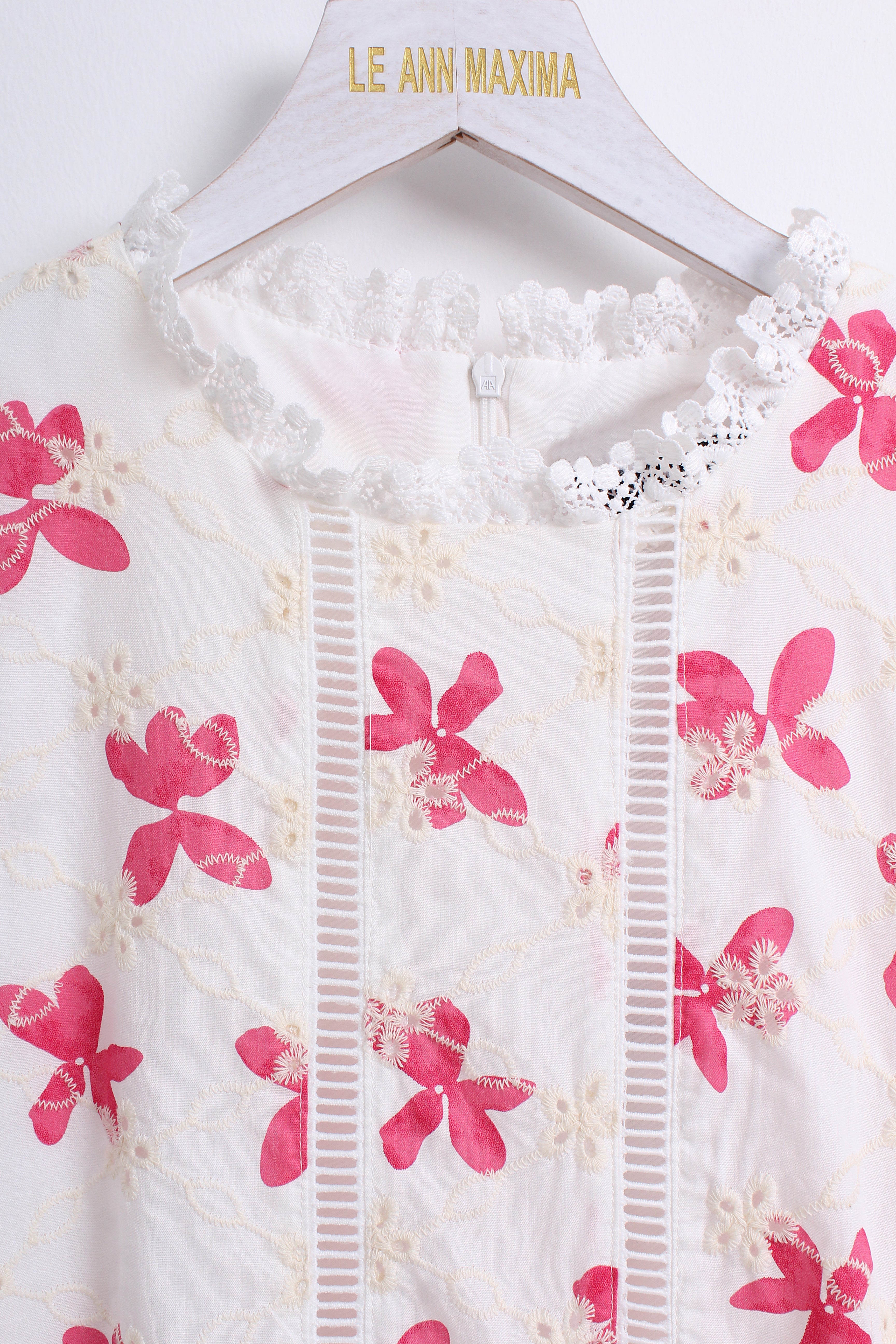 Floral Dress in Pink (S size)