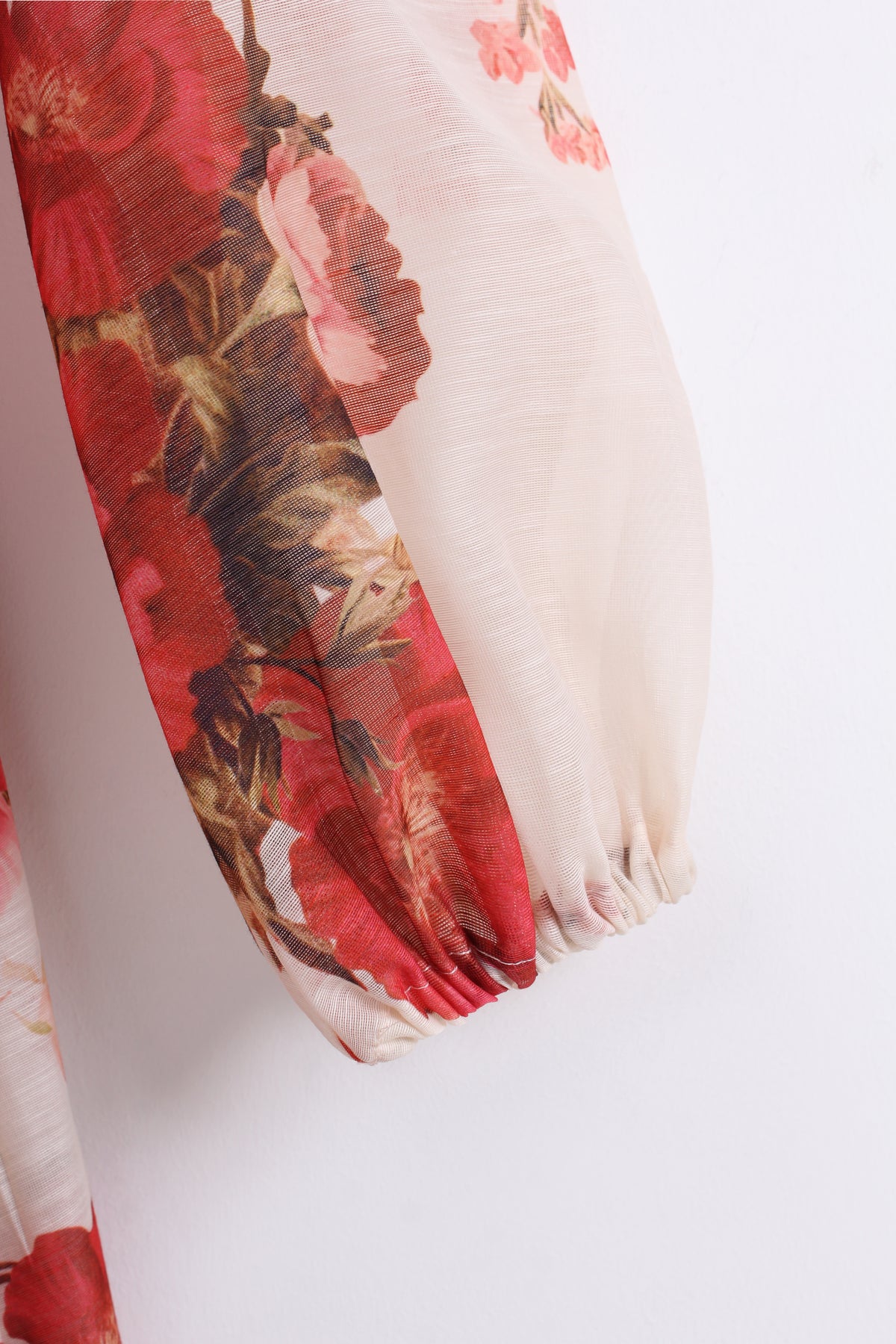 Dreamscape Floral Dress with Belt (L size)