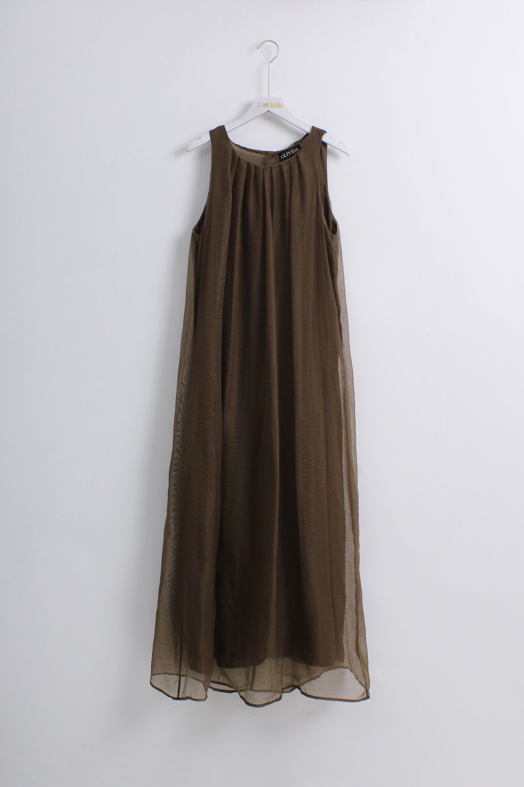 Brown Dress (Free size)