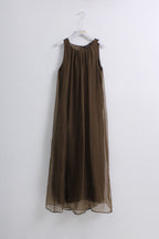 Brown Dress (Free size)