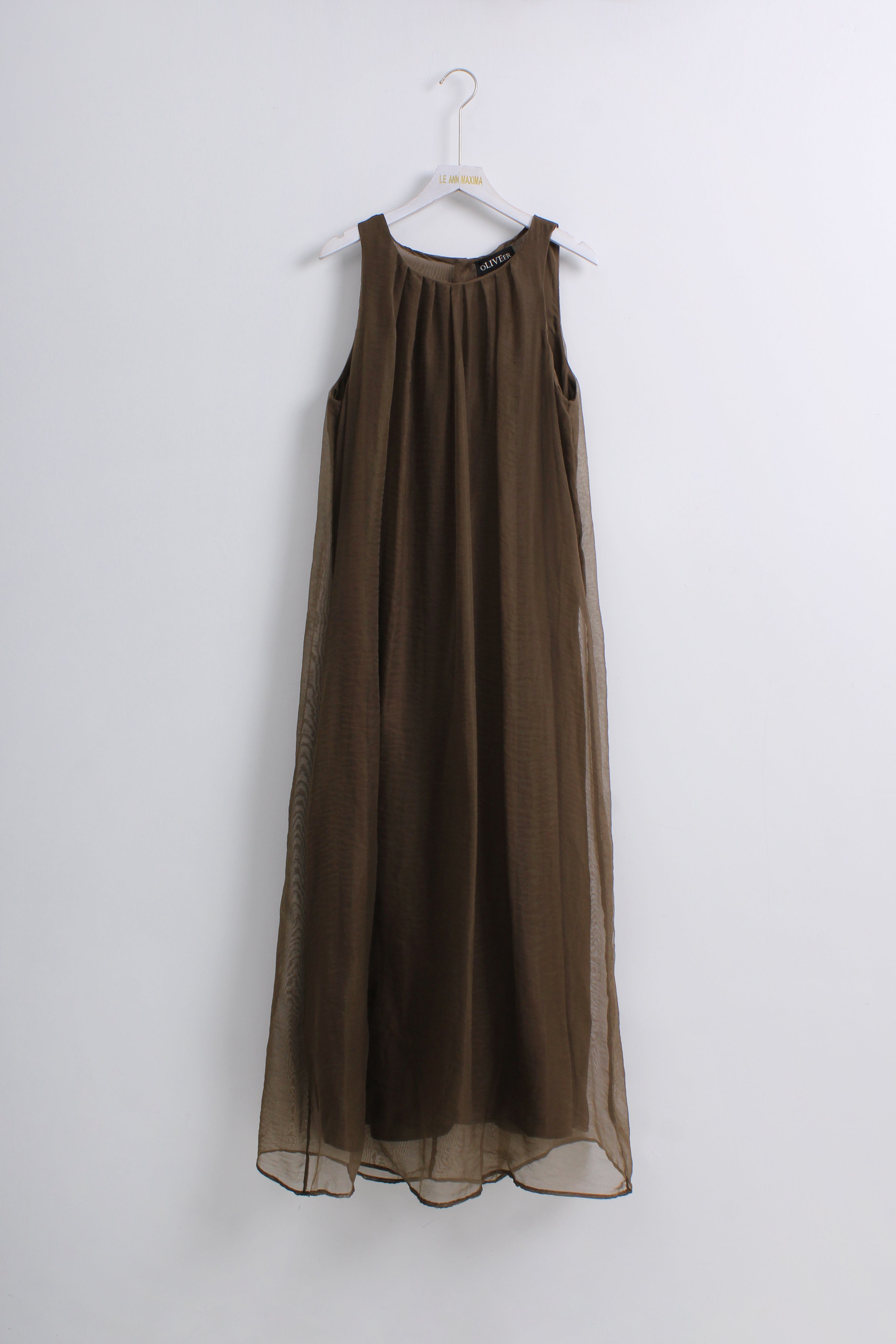 Brown Dress (Free size)
