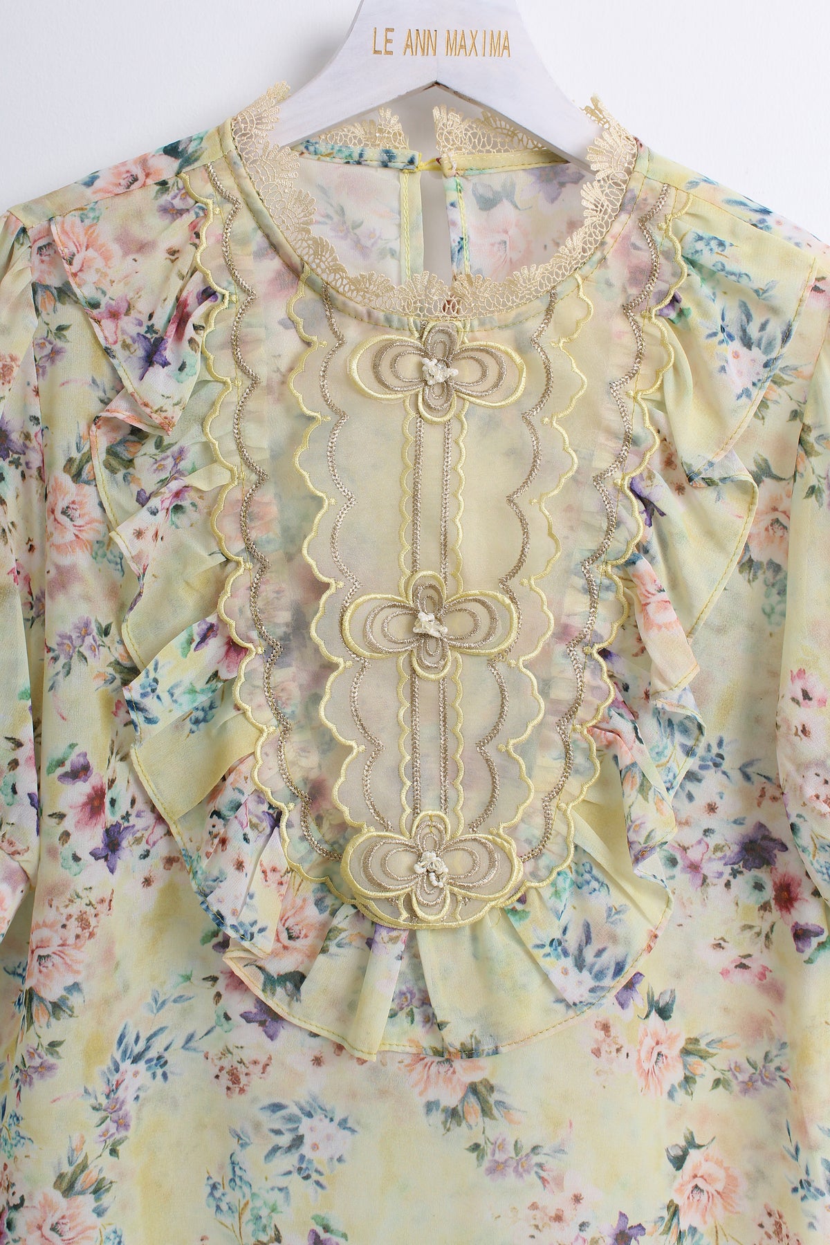 Elowen Ruffle Blouse (L size)