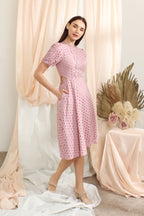Alice Eyelet Cotton Midi Dress