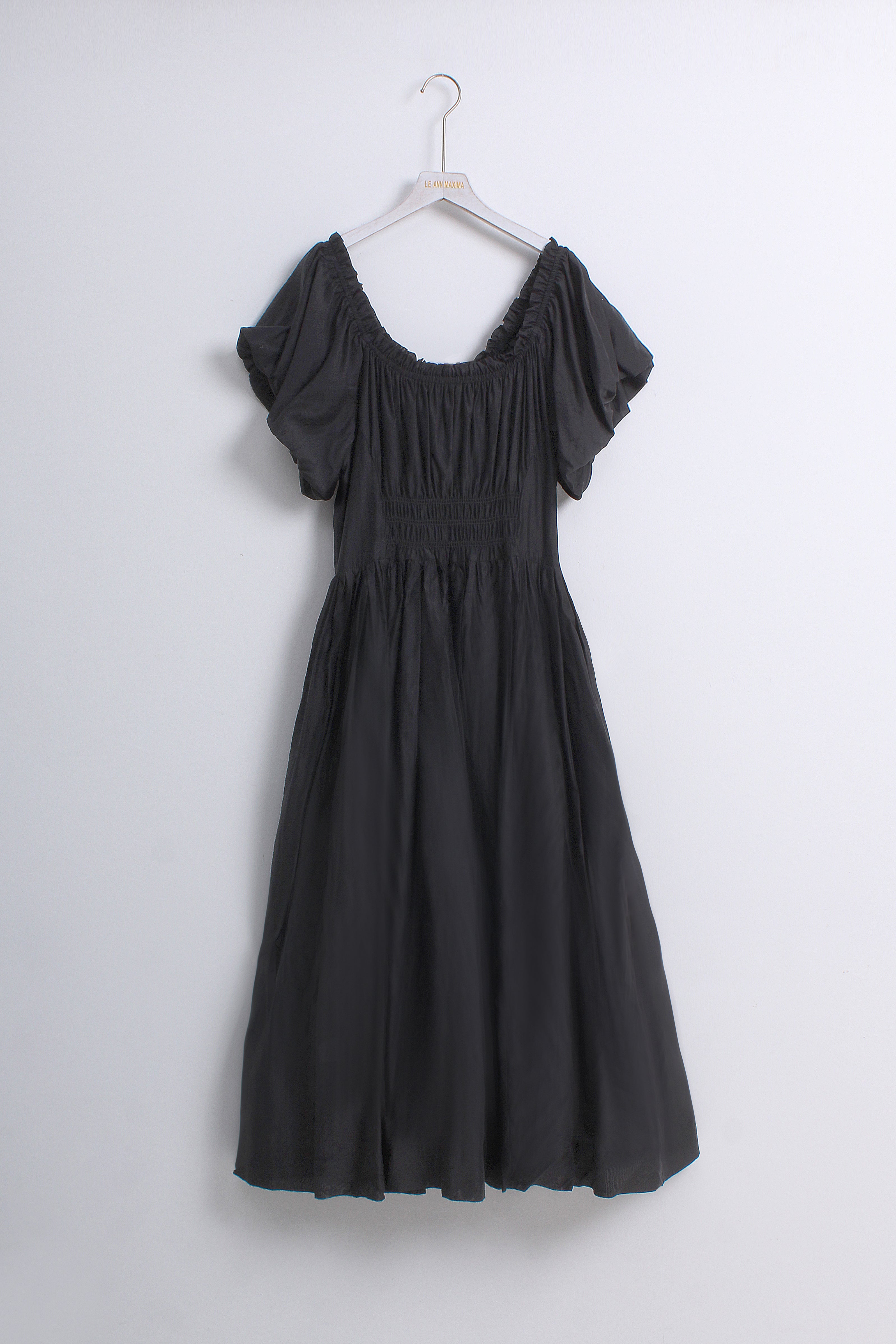 Off-the-Shoulder Midi Dress
