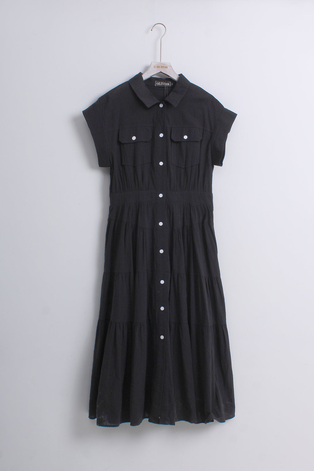 Full Button Up Dress (L size)