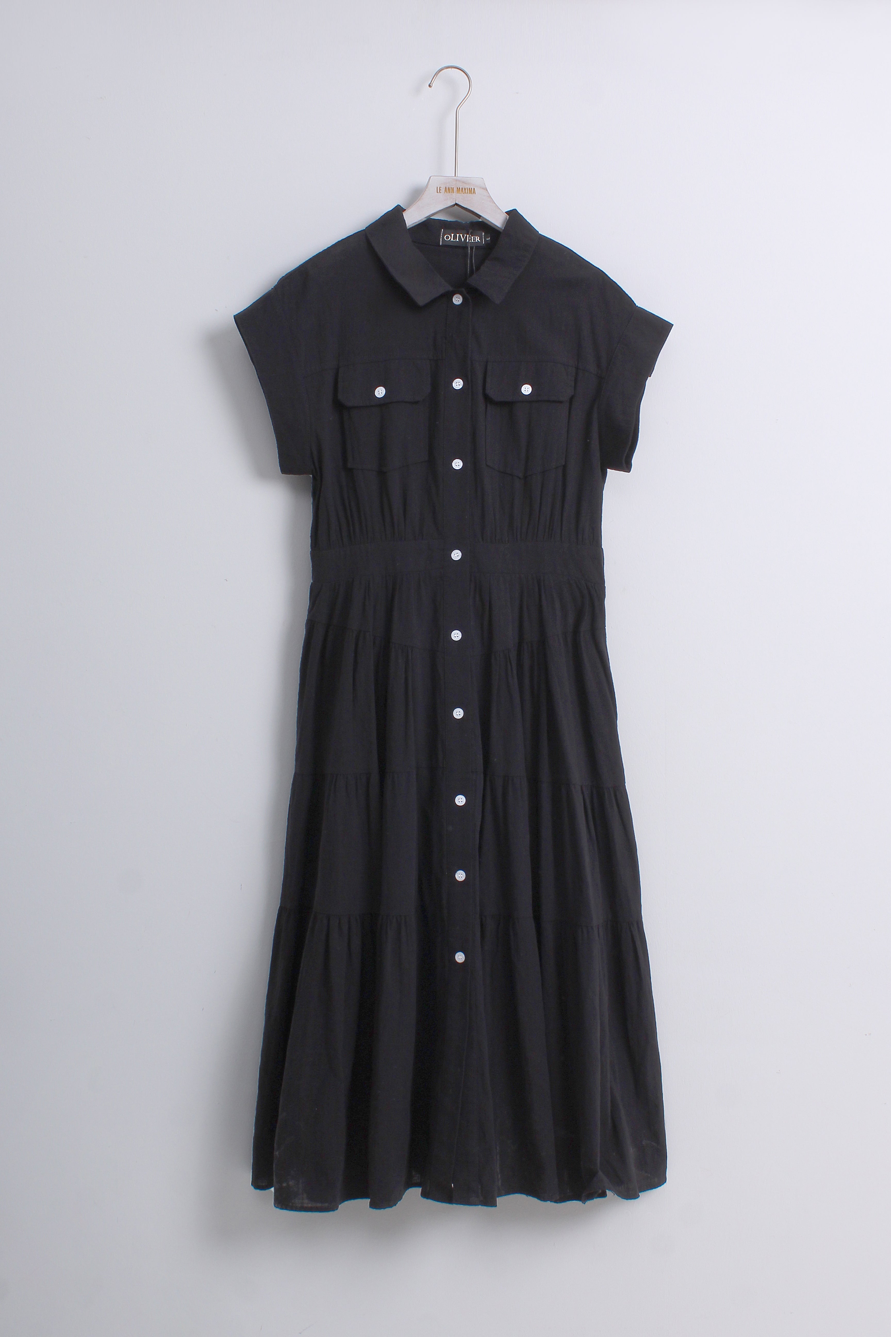 Full Button Up Dress (L size)