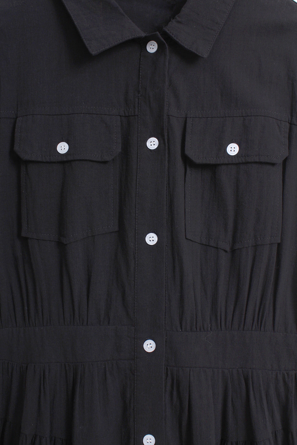 Full Button Up Dress (L size)