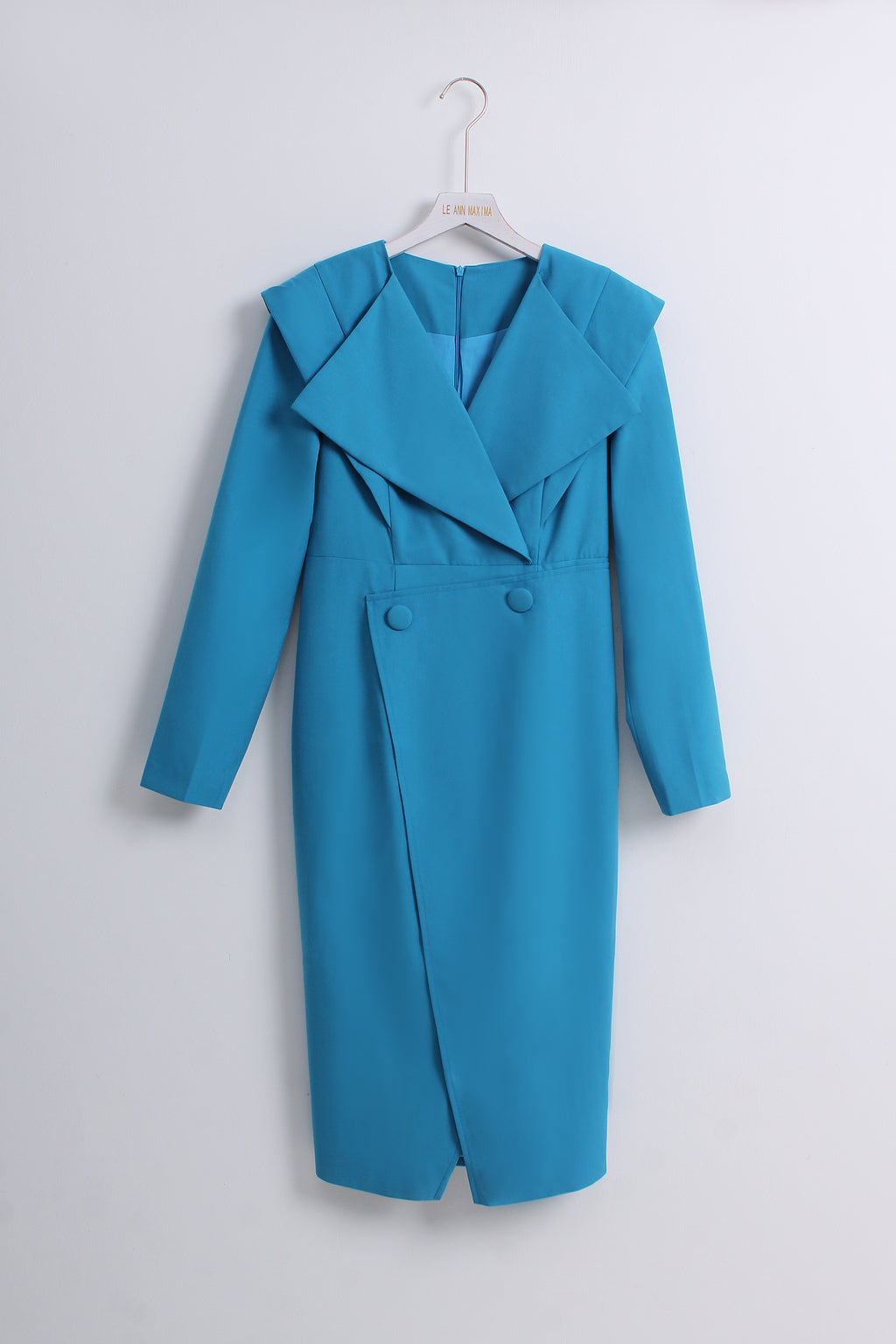 Big Collar Long Sleeve Dress (M size)