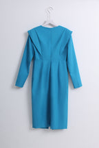 Big Collar Long Sleeve Dress (M size)