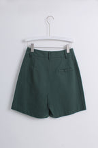 Stripe Shirt & Green Shorts 2 Piece Set (M size)