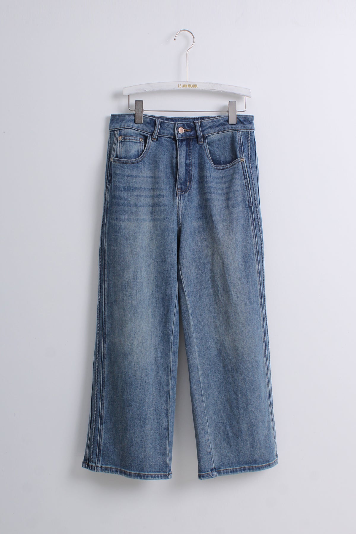 Wide Leg Denim Jeans (XL size)