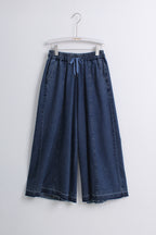 Denim Palazzo Pants (Free size)