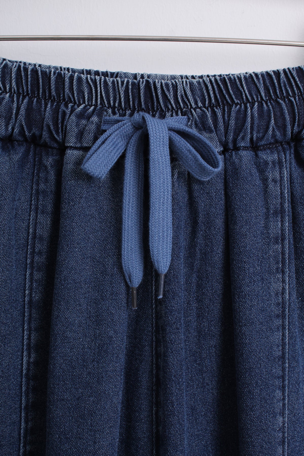 Denim Palazzo Pants (Free size)