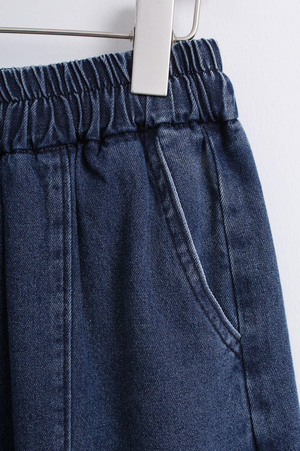 Denim Palazzo Pants (Free size)