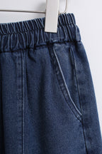 Denim Palazzo Pants (Free size)