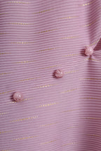 Mandarin Collar Dusty Pink Cheongsam Dress