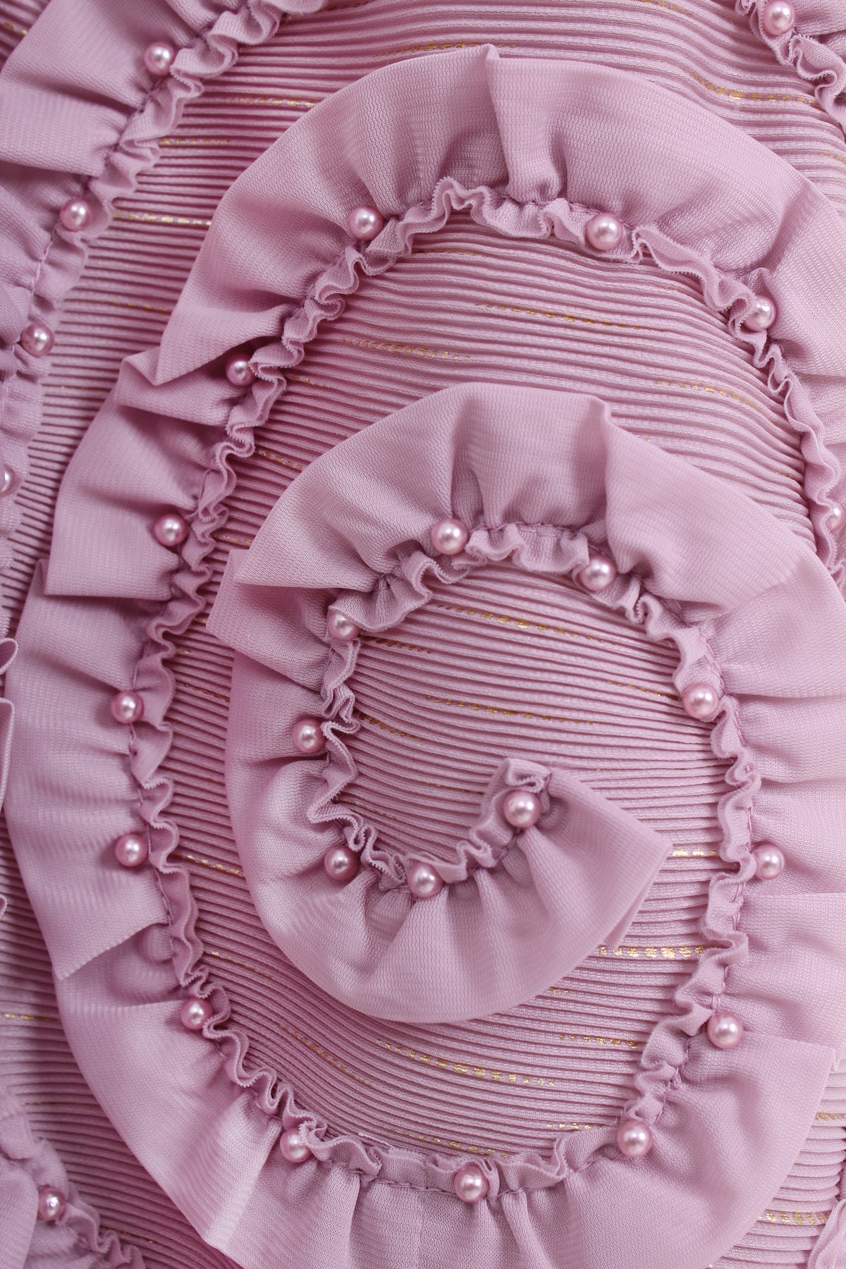 Mandarin Collar Dusty Pink Cheongsam Dress