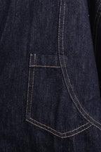 Denim Shirt Dress with Belt (L size)