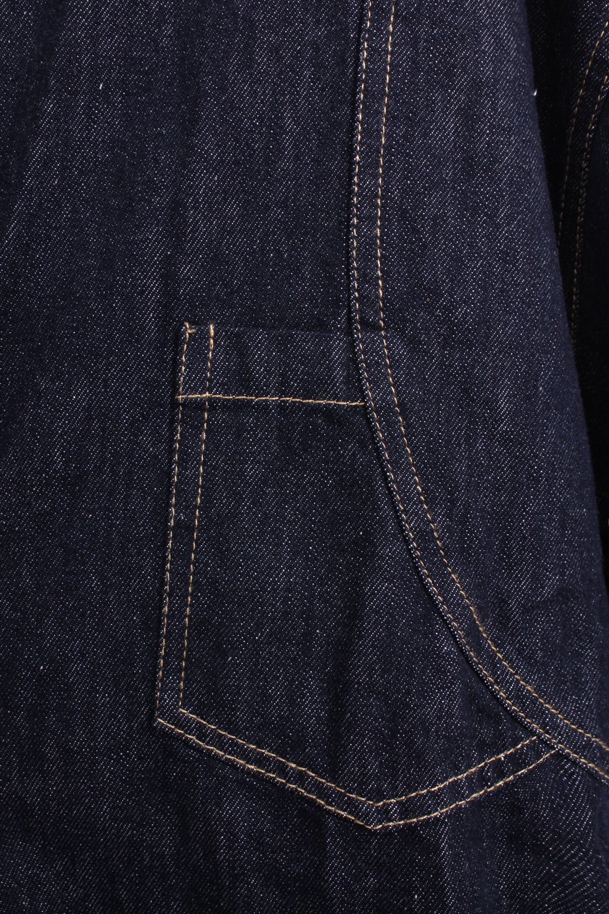 Denim Shirt Dress with Belt (L size)