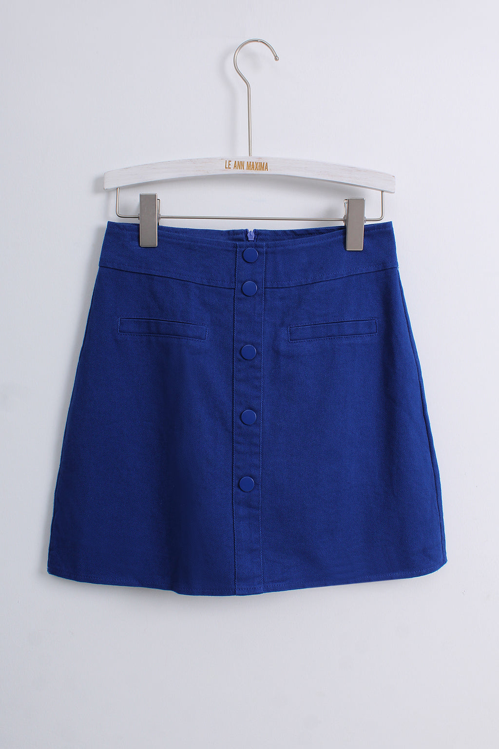 Royal Blue Mini Skirt (FREE size)