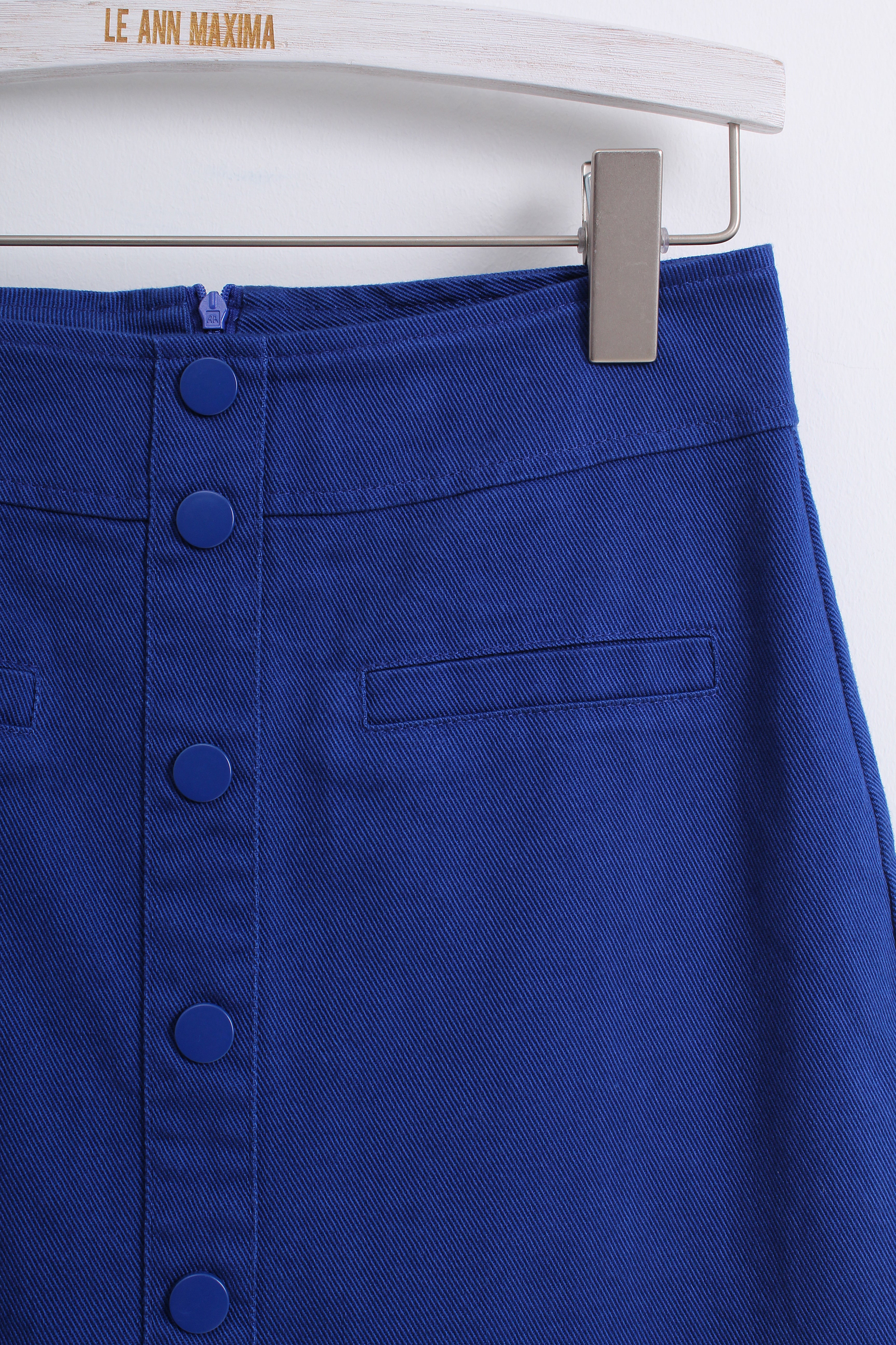 Royal Blue Mini Skirt (FREE size)