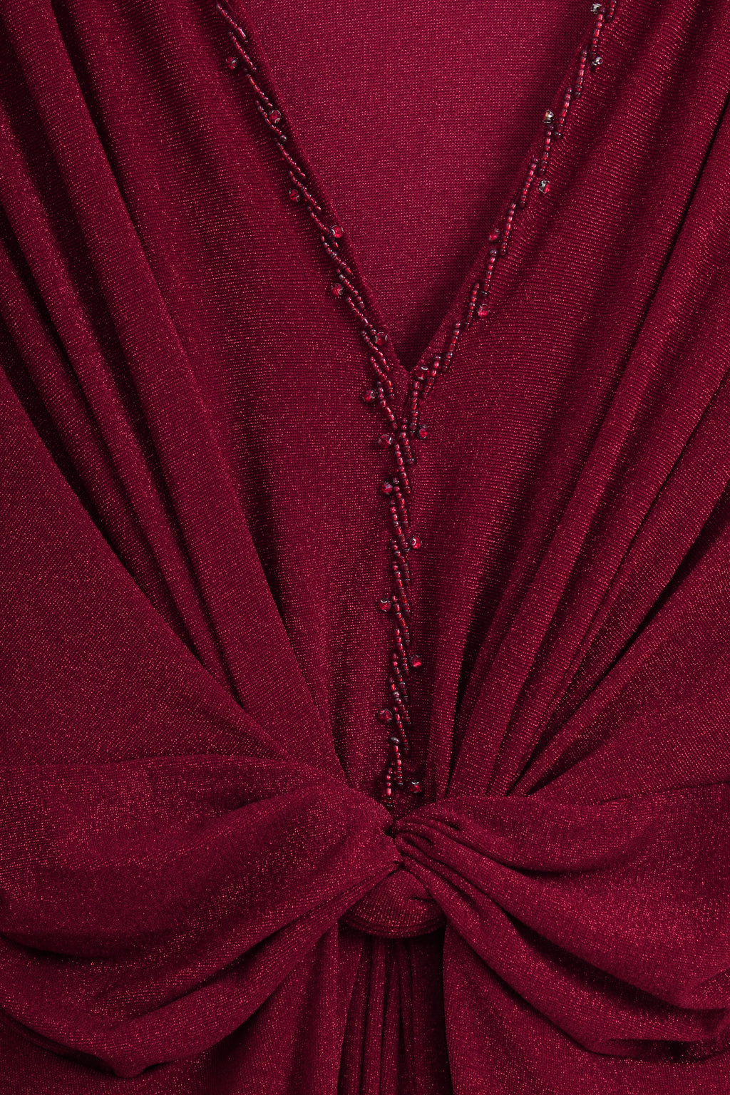 Wrap-style Evening Gown (L Size)