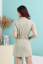 Suri Pocketed Mini Dress