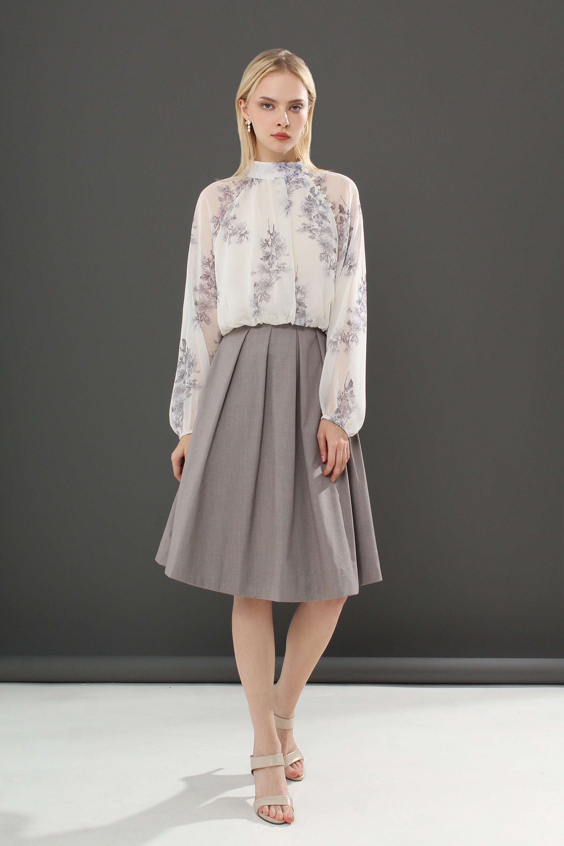 Arietta Pleated Skirt