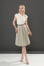 Arietta Pleated Skirt